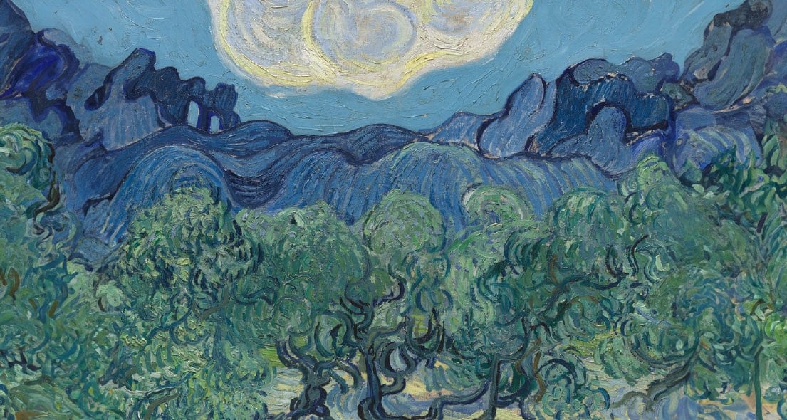 Vincent Van Gogh ile Birlikte Zeytin Ağacının Gölgesinde